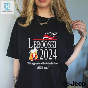 Lebowski 2024 This Aggression Wont Stand Shirt For Beer Lovers hotcouturetrends 1 2