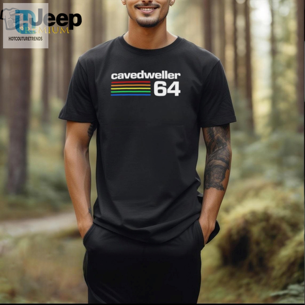 Cave Dweller 64 Shirt Level Up Your Retro Game