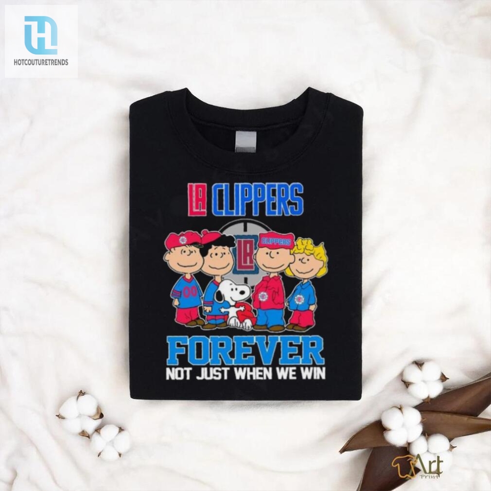Clippers X Peanuts Forever Tee Winning Or Not This Shirt Is 