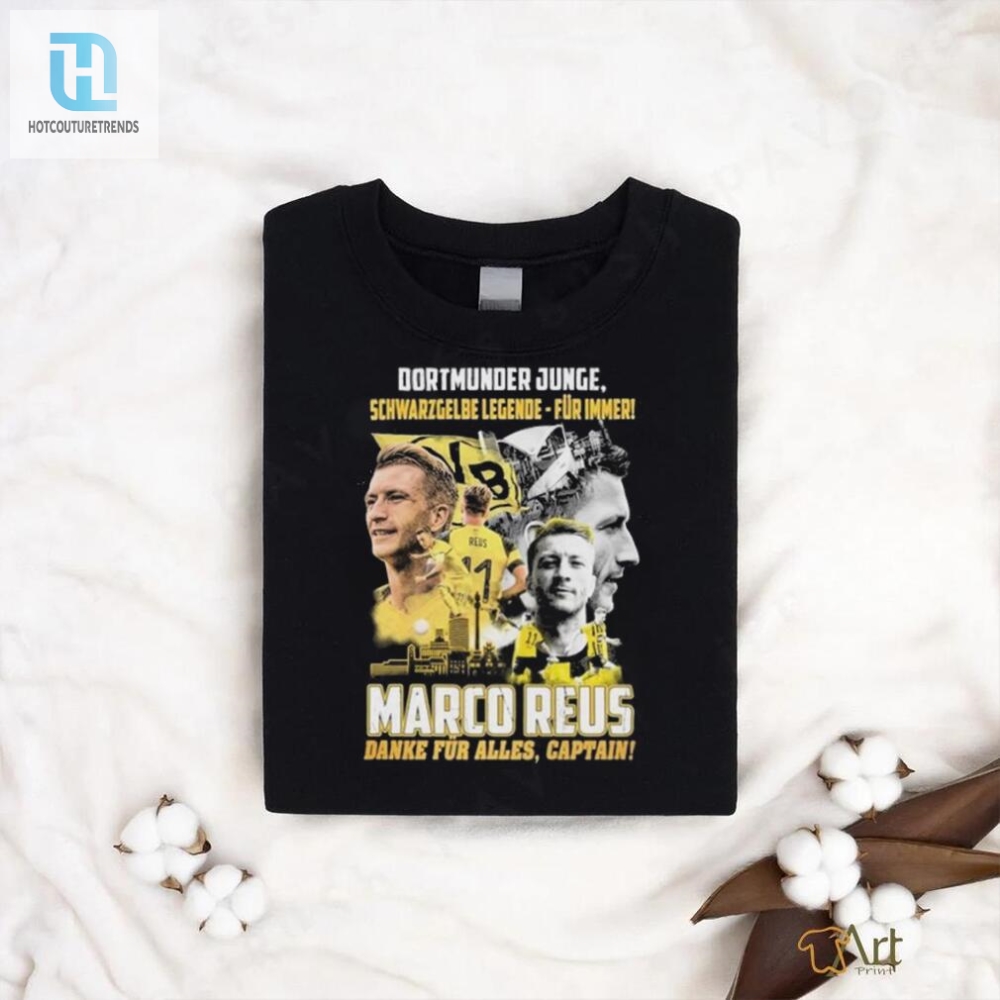 Legendary Dortmund Boy Marco Reus Captain Tshirt  Dankeschön Danke