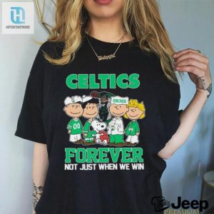 Basketball Meets Peanuts Celtics X Peanuts Forever Shirt hotcouturetrends 1 2
