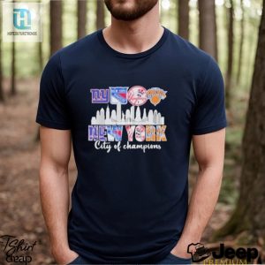 Nyc City Of Champions Tee Giants Rangers Yankees Knicks Oh My hotcouturetrends 1 3