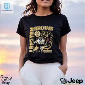 Score Big With The Bruins 47 Black Boston Tee hotcouturetrends 1 2