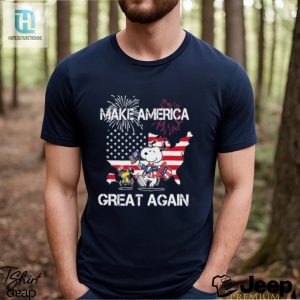 Snoopy Woodstock Make America Great Again Shirt Patriotic Proud hotcouturetrends 1 3