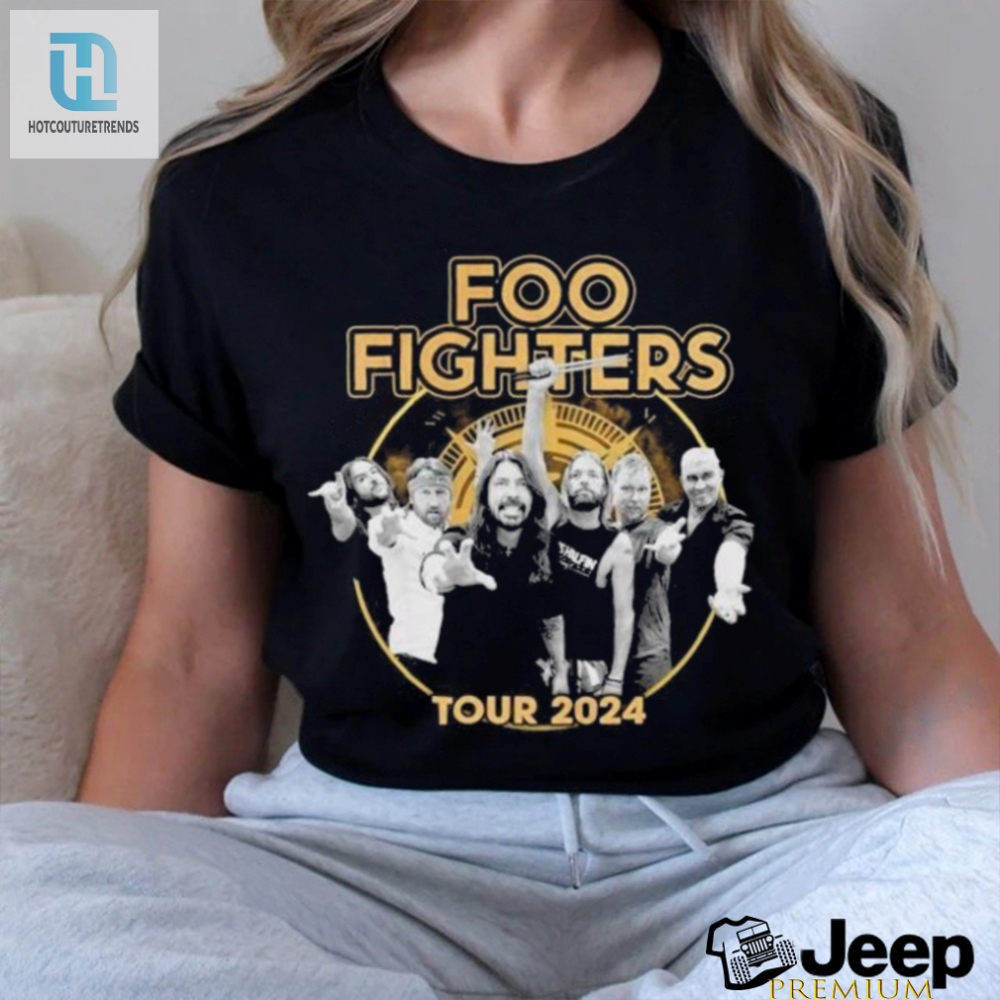 Rock Your Wardrobe Foo Fighters Tour 2024 Tee With Special Guests