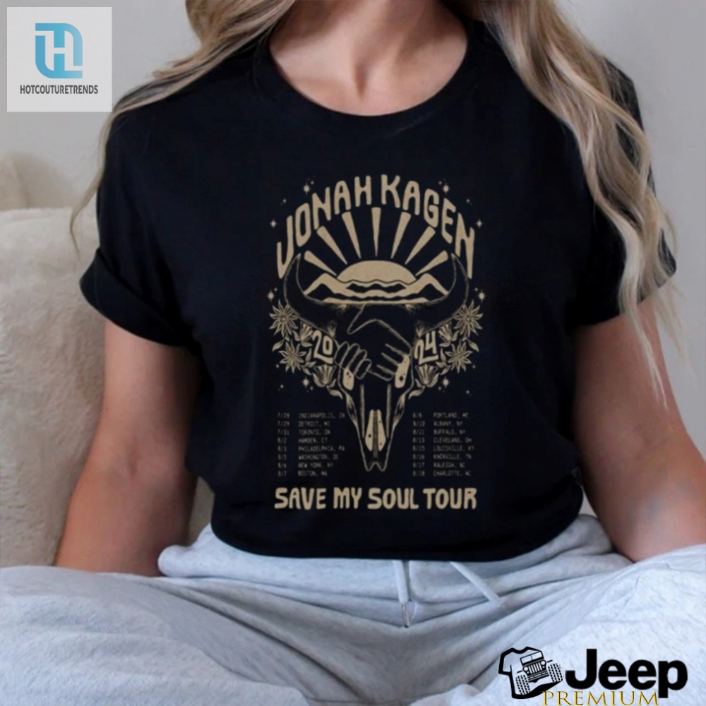Get Saved Jonah Kagen 2024 Tour Poster Shirt  Limited Edition