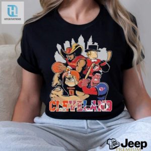 Ultimate Cleveland Mashup Mascot Shirt Browns Cavs Barons Guardians hotcouturetrends 1 1