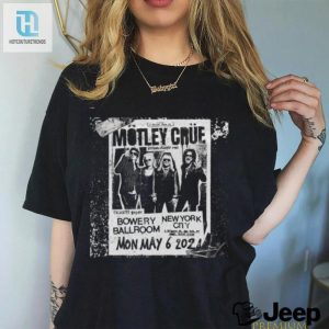 Motley Crue 1981 Bowery Ballroom Nyc Shirt Rock On hotcouturetrends 1 3