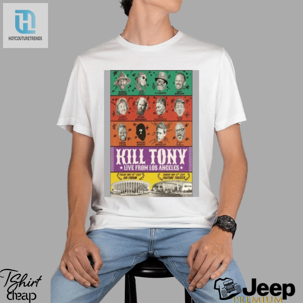Hill Tony Live From La Poster Shirt May 10 12 2024 Limited Edition hotcouturetrends 1