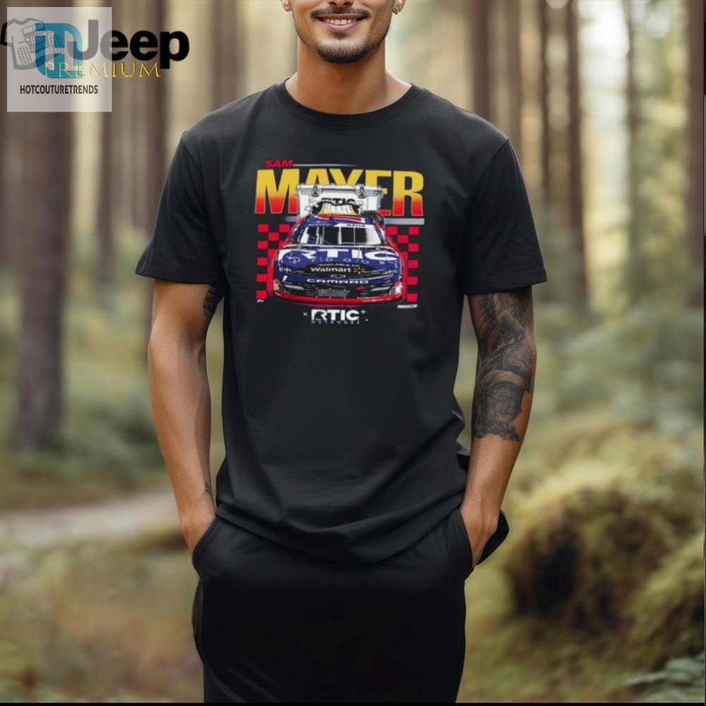 Rev Up Your Style With Sam Mayer Jr Motorsports Tshirt