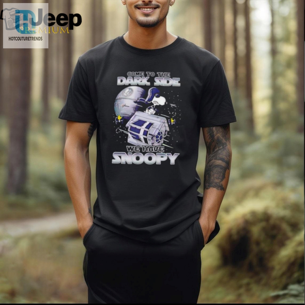 Join The Dark Side With Darth Vader  Snoopy Shirt
