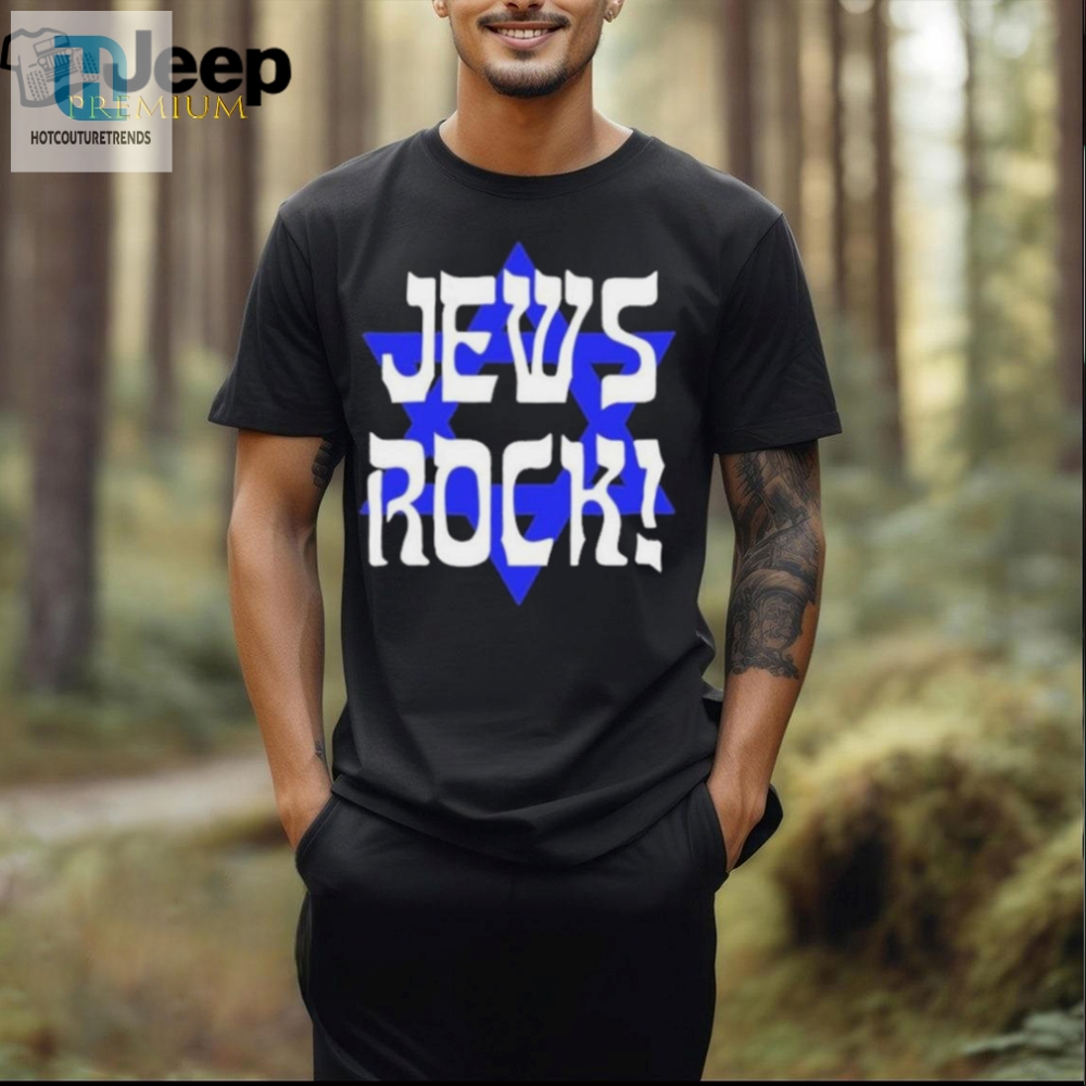 Jews Rock Shirt Cheryl E Israel Edition