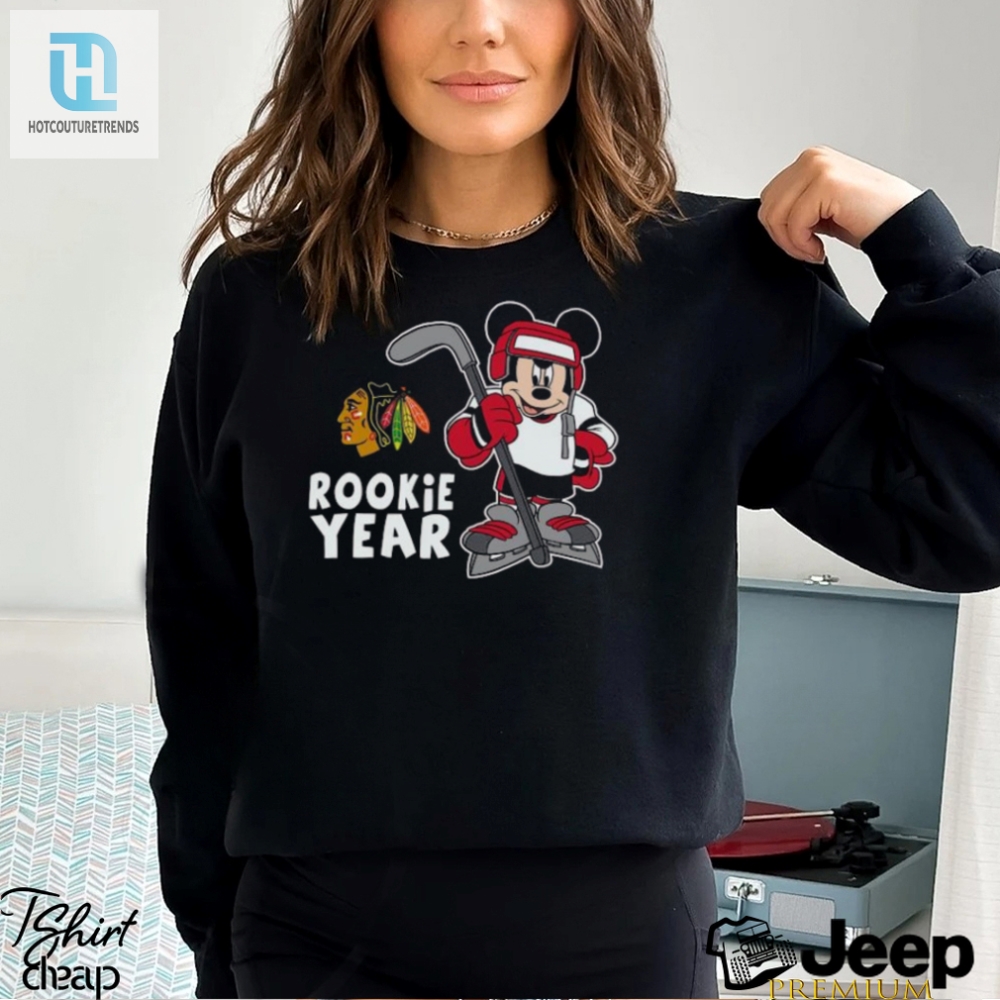 Chicago Blackhawks Rookie Year Shirt Mickey Mouse Approved