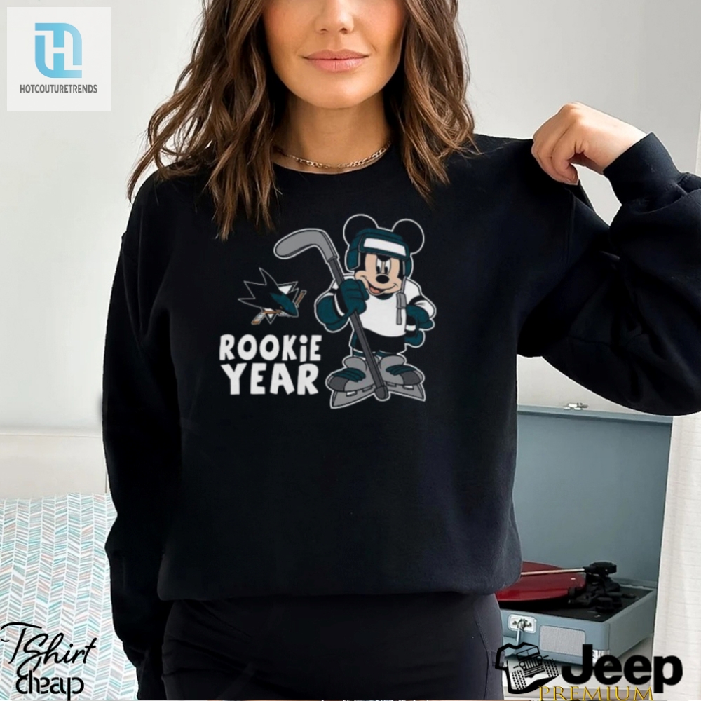 Sharkinfested Rookie Year Mickey Mouse Toddler Shirt