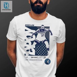 Swat Away The Competition With Rudy Gobert Layup Tee hotcouturetrends 1 1