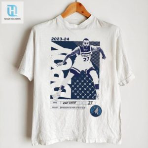 Swat Away The Competition With Rudy Gobert Layup Tee hotcouturetrends 1 2