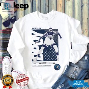 Swat Away The Competition With Rudy Gobert Layup Tee hotcouturetrends 1 3