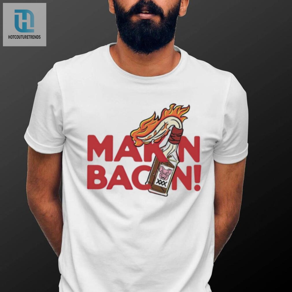 Get Sizzling With Our Makin Bacon Art Shirt