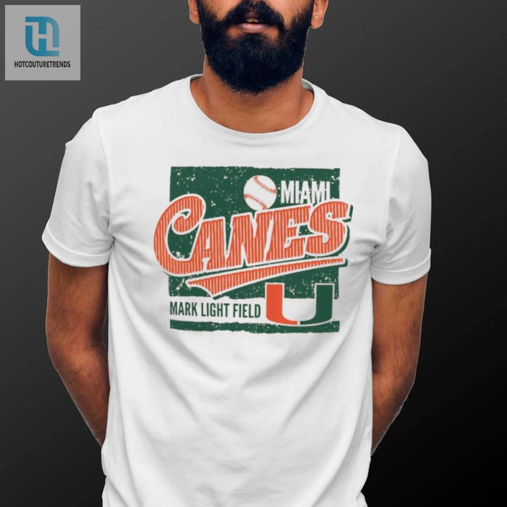 Hit A Homerun With This Miami Hurricanes Tee