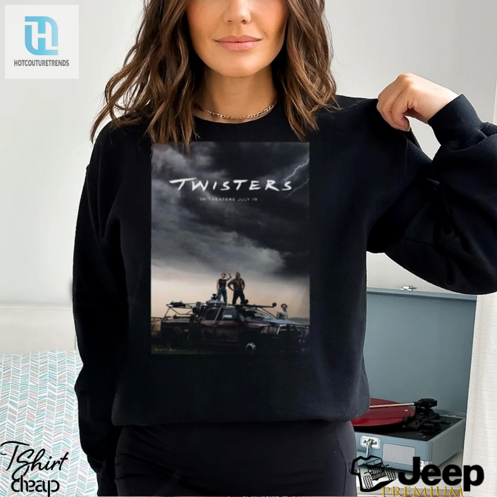 Twisters Movie Tee July 19 Premiere Poster Shirt