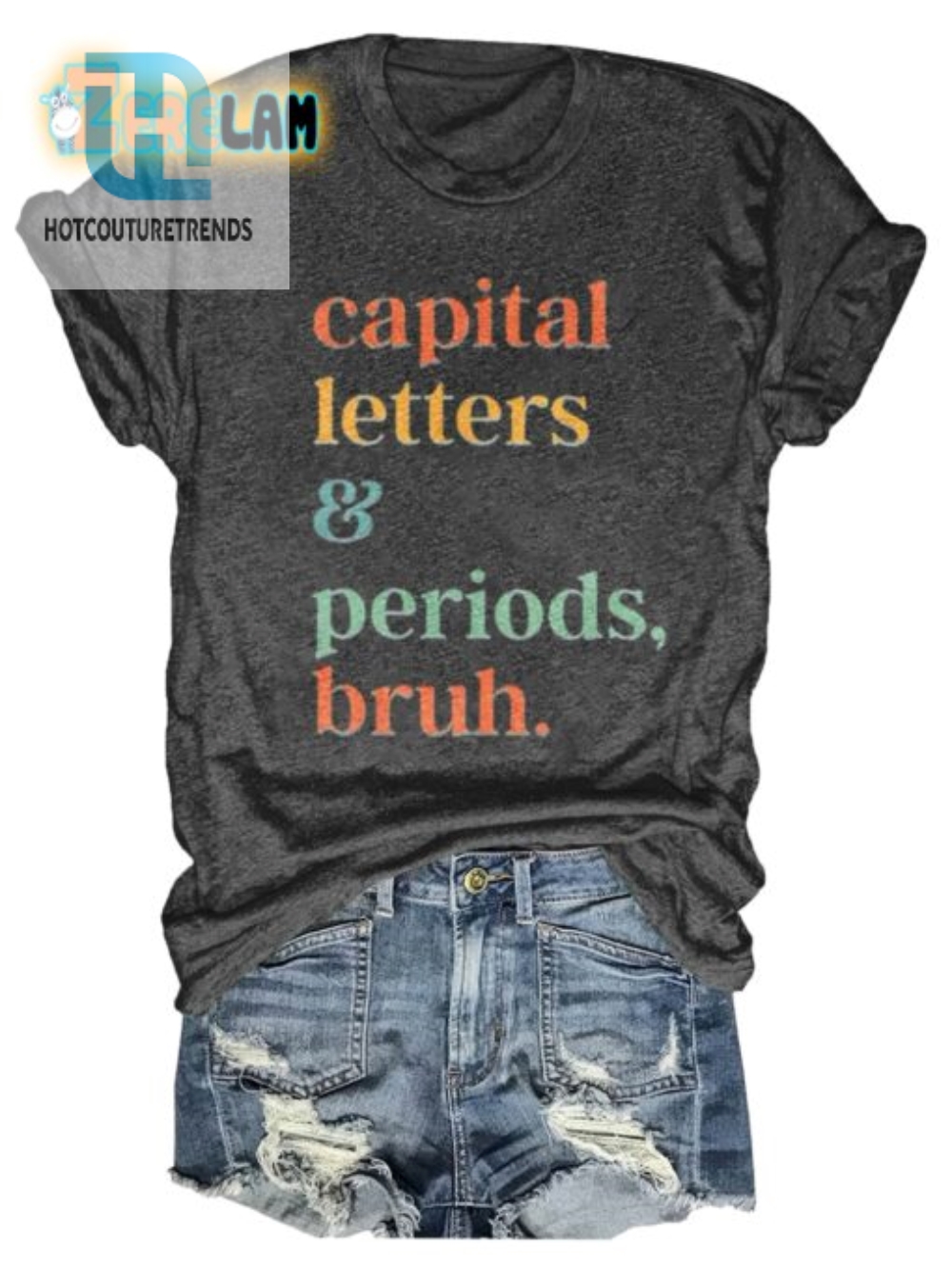 Bruh  Capitals Periods  Tees