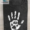 Paws And Play Quirky Handprints Dog Footprints Tee hotcouturetrends 1