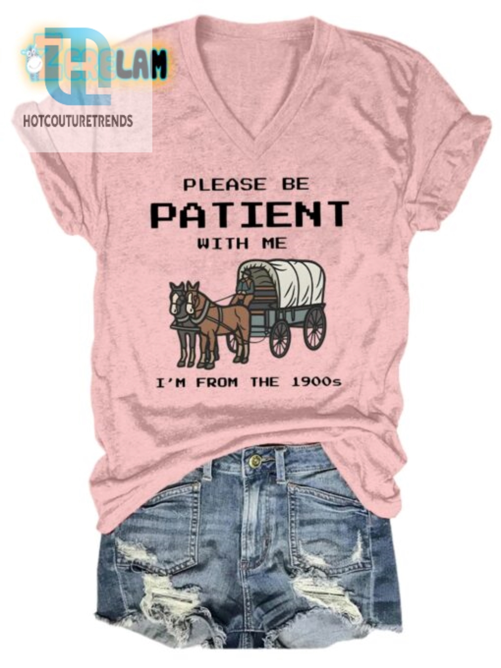 Im From The 90S Be Patient Funny Tshirt