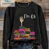 Im Booked Cozy Sweatshirt For Book Lovers hotcouturetrends 1