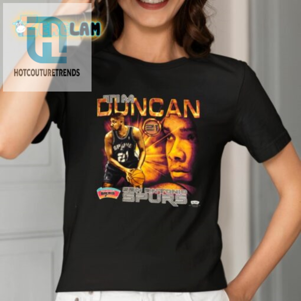 Spurs Shirt Tim Duncan Approved By Kenny Beecham