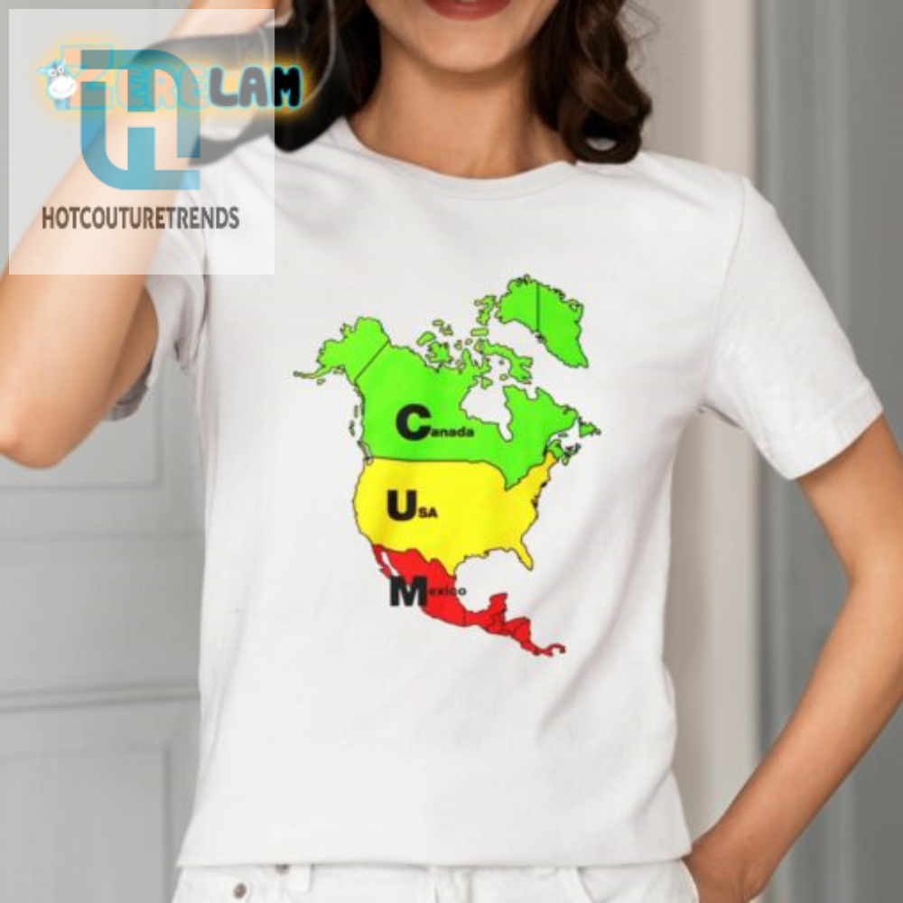 Rock The North American Map Shirt