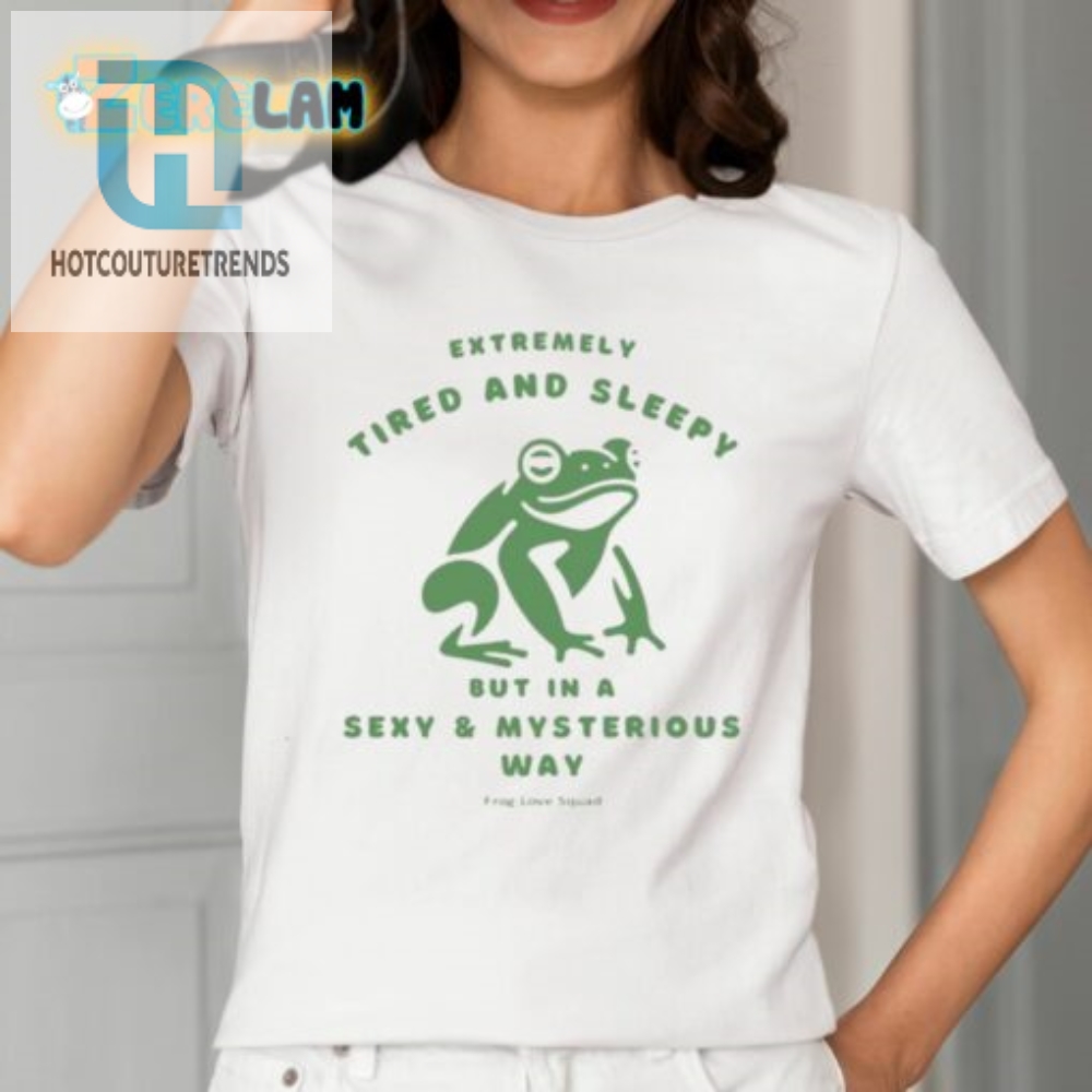 Frog Love Squad Sexy Sleepy  Mysterious Tee