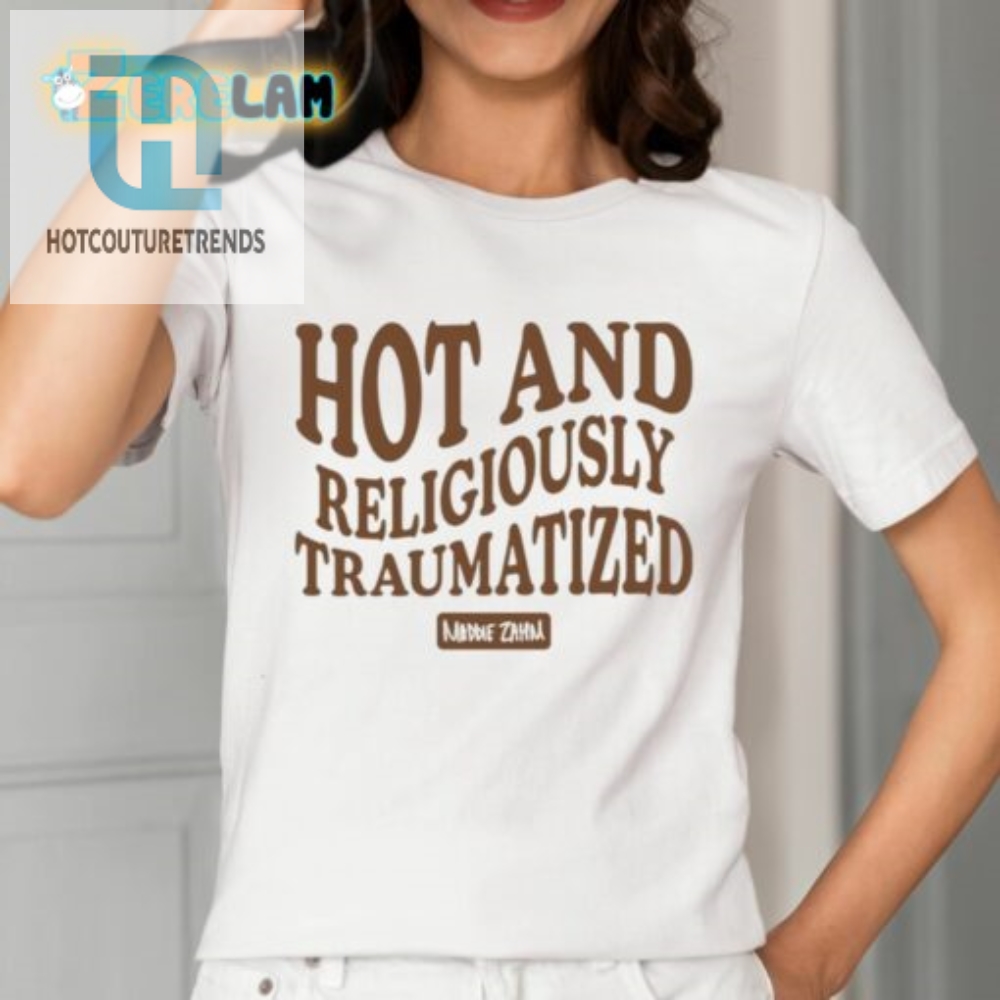 Maddie Zahm Hot Mess Shirt Heavenly Hilarity Awaited