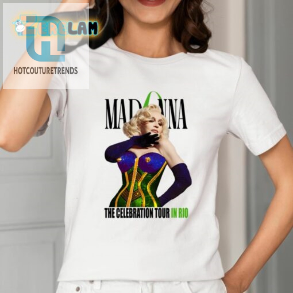 Get Into The Groove Madonna The Celebration Tour Shirt In Rio