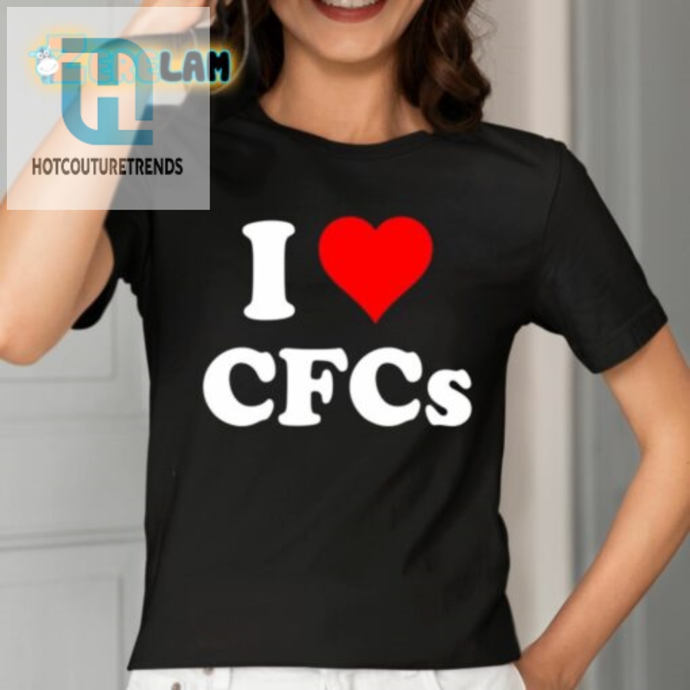 I Heart Cfcs Tee Laughing Off Carbon Footprints