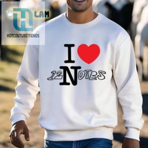 12 Notes 1 Love Funny Shirt For Music Lovers hotcouturetrends 1 2