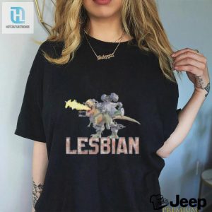 Jurassic Love Dinolovin Lesbian Tee hotcouturetrends 1 3