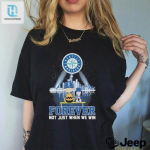 Seattle Mariners Forever Funny Snoopy Charlie Brown Shirt hotcouturetrends 1 3