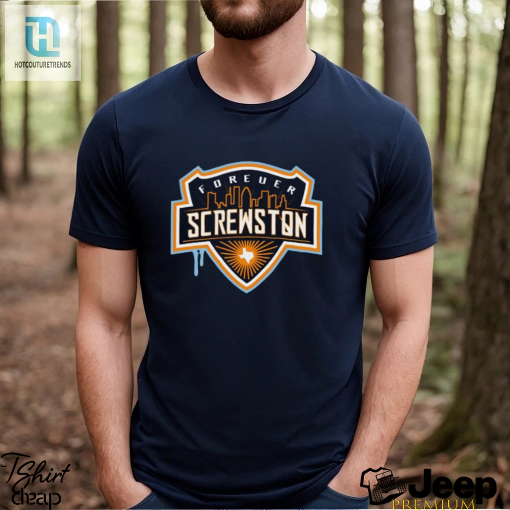 Get Screwed In Style With Forever Screwston Black Tee