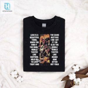 Deadpool Wolverine Love Shirt Marvels Comical Connection hotcouturetrends 1 2