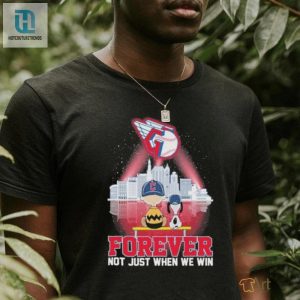 Cleveland Guardians Forever Shirt Snoopy Charlie Brown Watching Win Or Lose hotcouturetrends 1 1