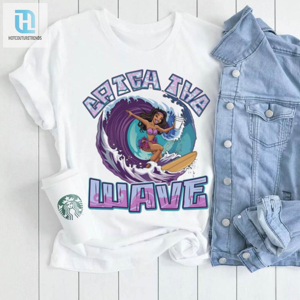 Ride The Wave With Disney Princess Humor Tee