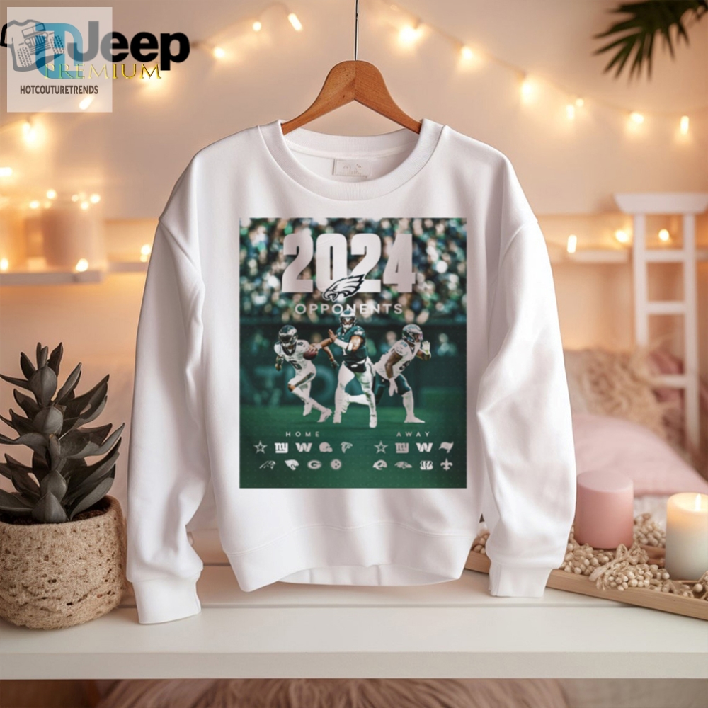 Fly High In 2024 With The Hilarious Eagles Schedule Tee