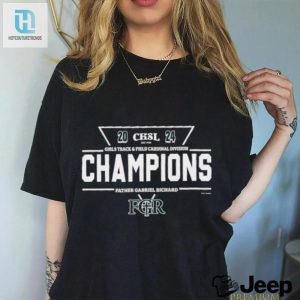 Unstoppable Divas Father Gabriel Richard 2024 Track Champs Tee hotcouturetrends 1 3