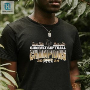 Bobcats Dominate Sun Belt Softball 2024 Get The Champ Shirt hotcouturetrends 1 2