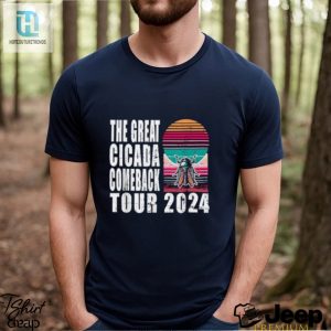 Vintage Cicada Tour 2024 Tee Bug Out In Style hotcouturetrends 1 2