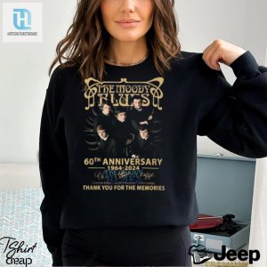 Moody Blues 60Th Anniversary Tee 19642024 Thank You For The Mems hotcouturetrends 1 2