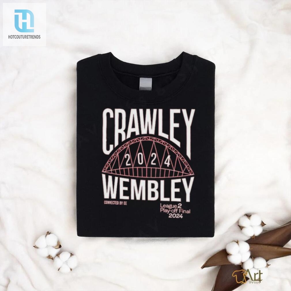 Wacky Wembley 2024 Play Off Final Shirt  Score Big With Crawley