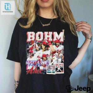 Alec Bohm Tee Soft Lightweight Unisex Musthave For Phillies Fans hotcouturetrends 1 2