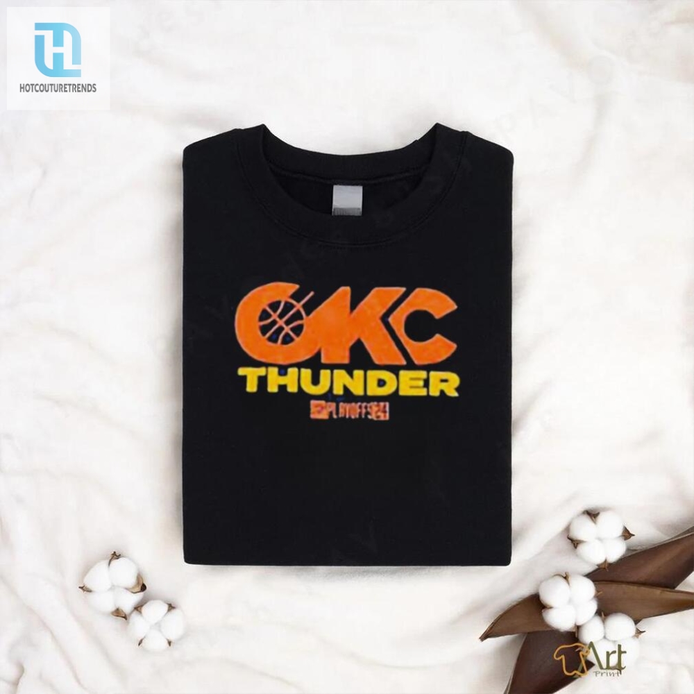 Thunder Up Your Playoff Style With This Official 2024 Tee