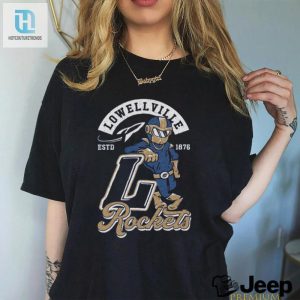 Get Ready To Blast Off With The Lowellville Rockets Shirt hotcouturetrends 1 2